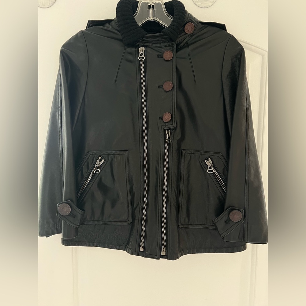 3.1 Philip Lim utility leather jacket. Size 2